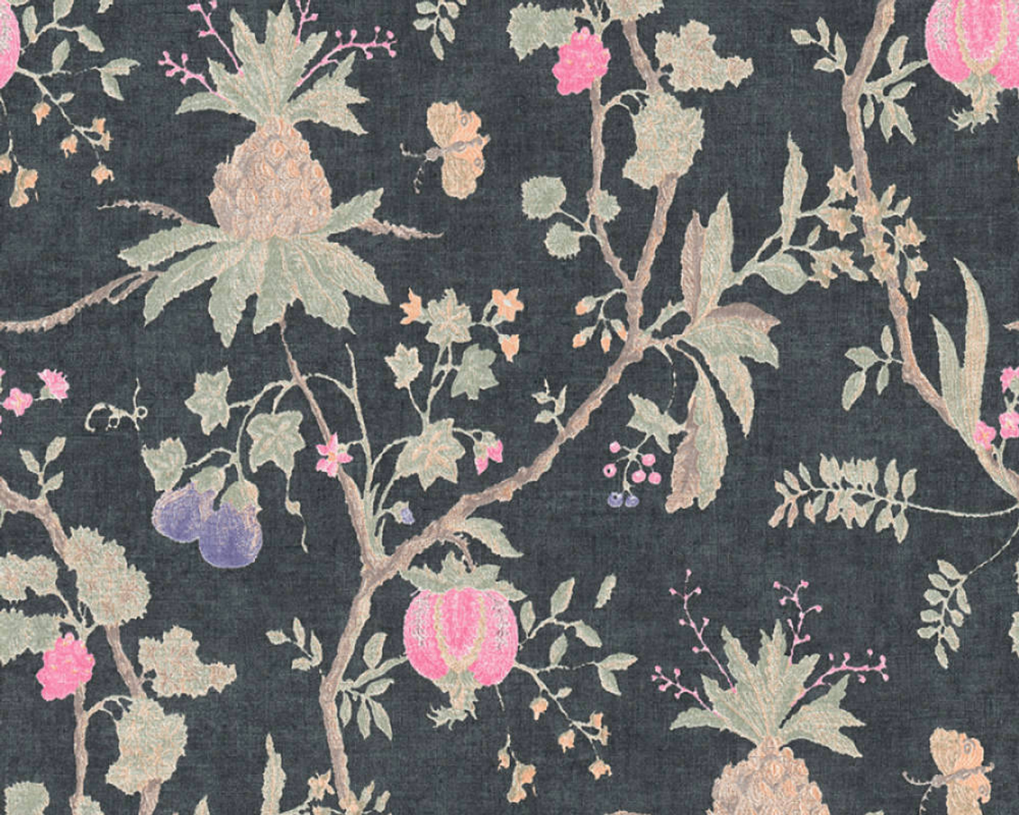 Black Chinoiserie Wallpapers