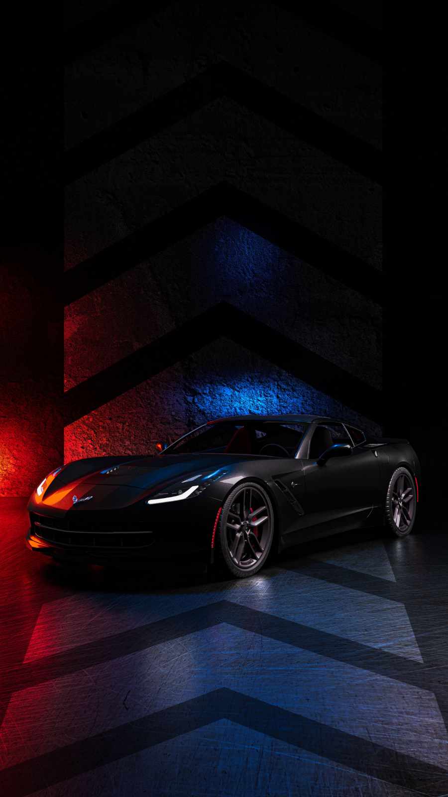 Black Corvette Wallpapers