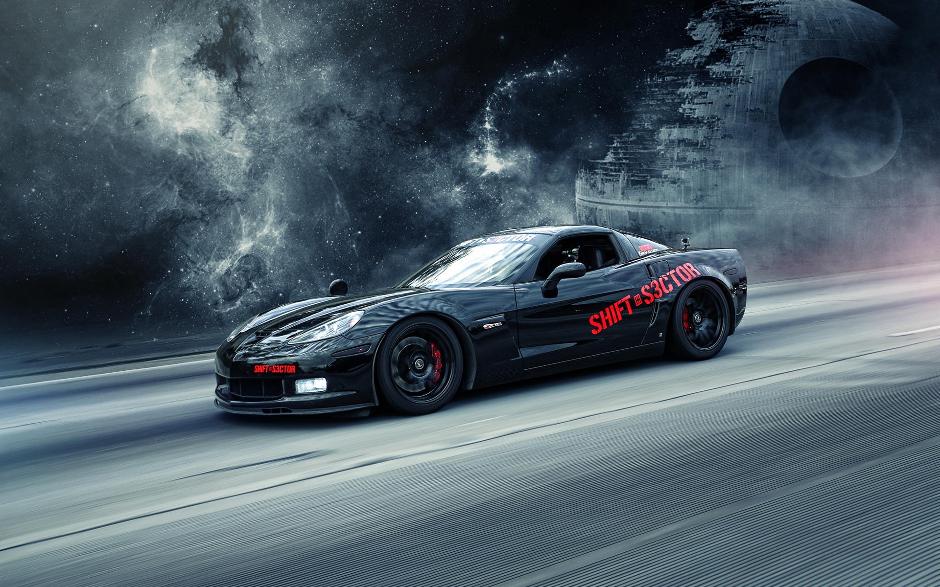 Black Corvette Wallpapers