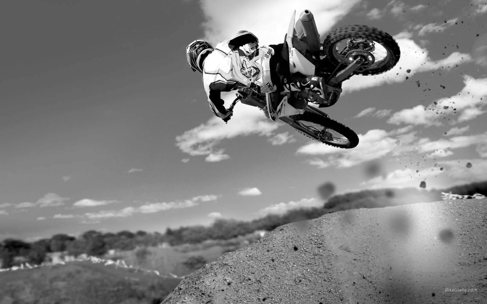 Black Dirt Bike Wallpapers