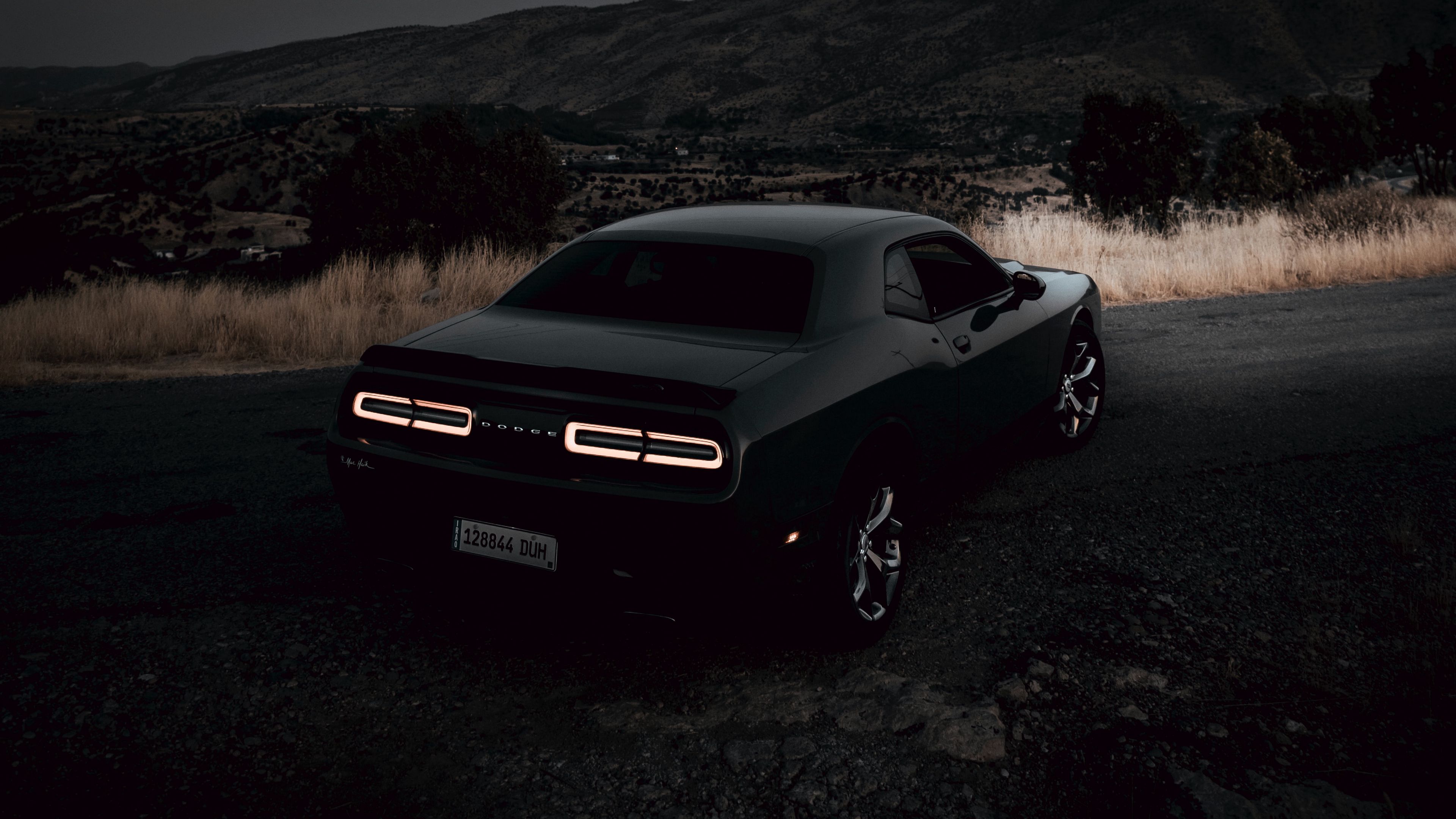 Black Dodge Challenger Wallpapers