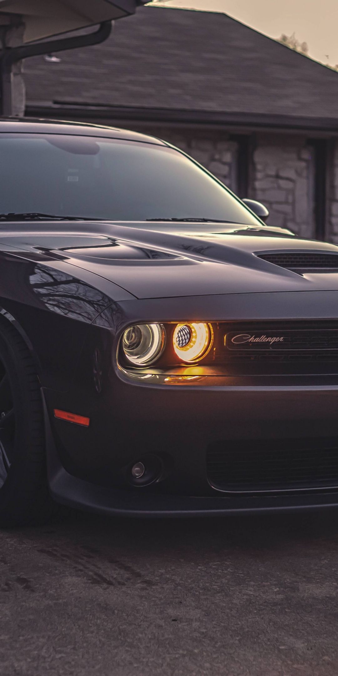 Black Dodge Challenger Wallpapers