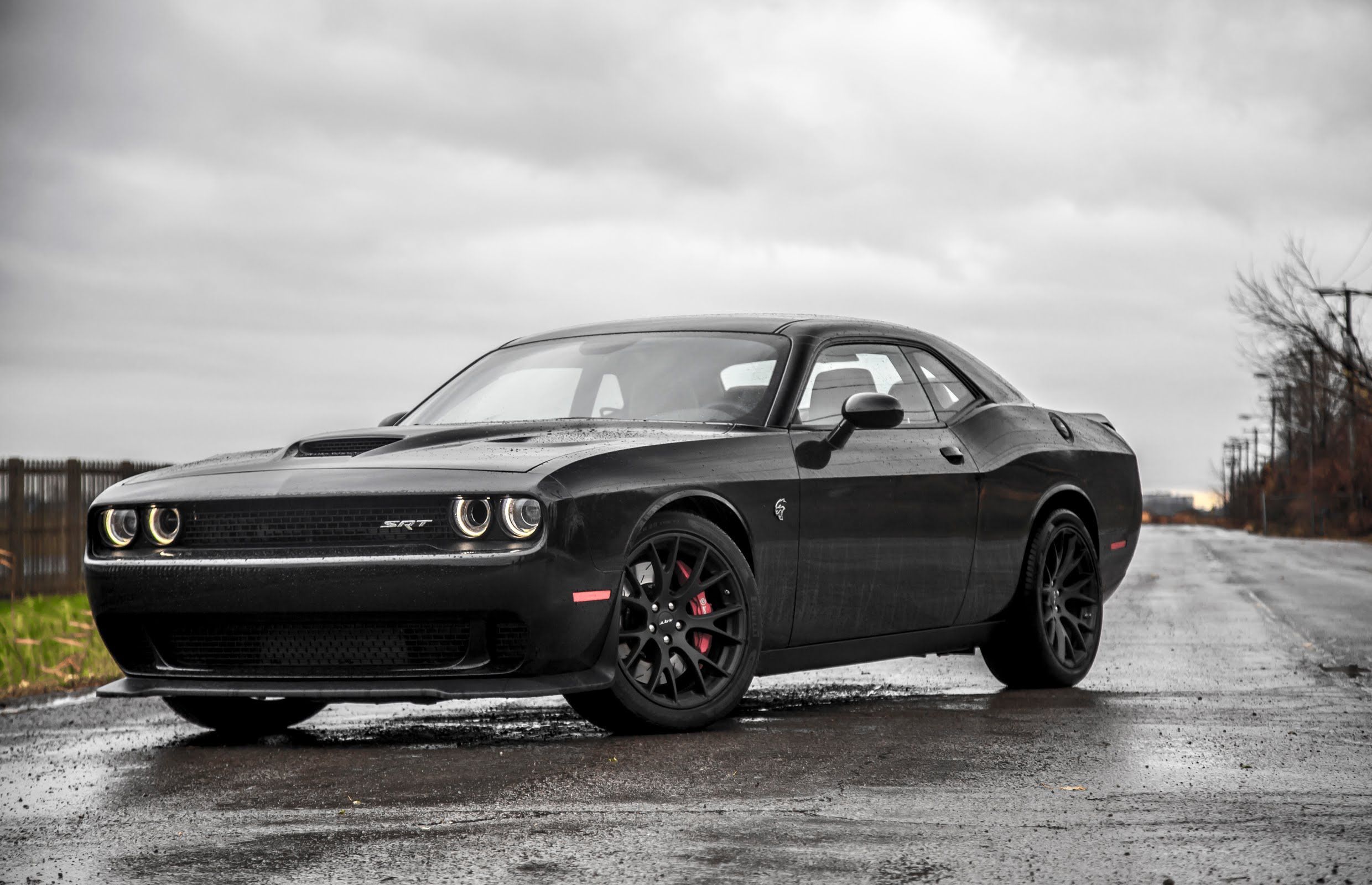 Black Dodge Challenger Wallpapers