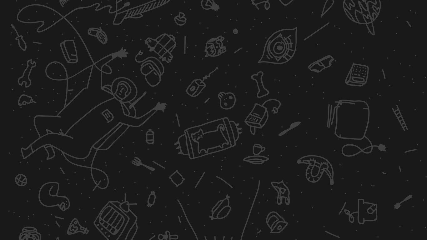 Black Doodle Wallpapers