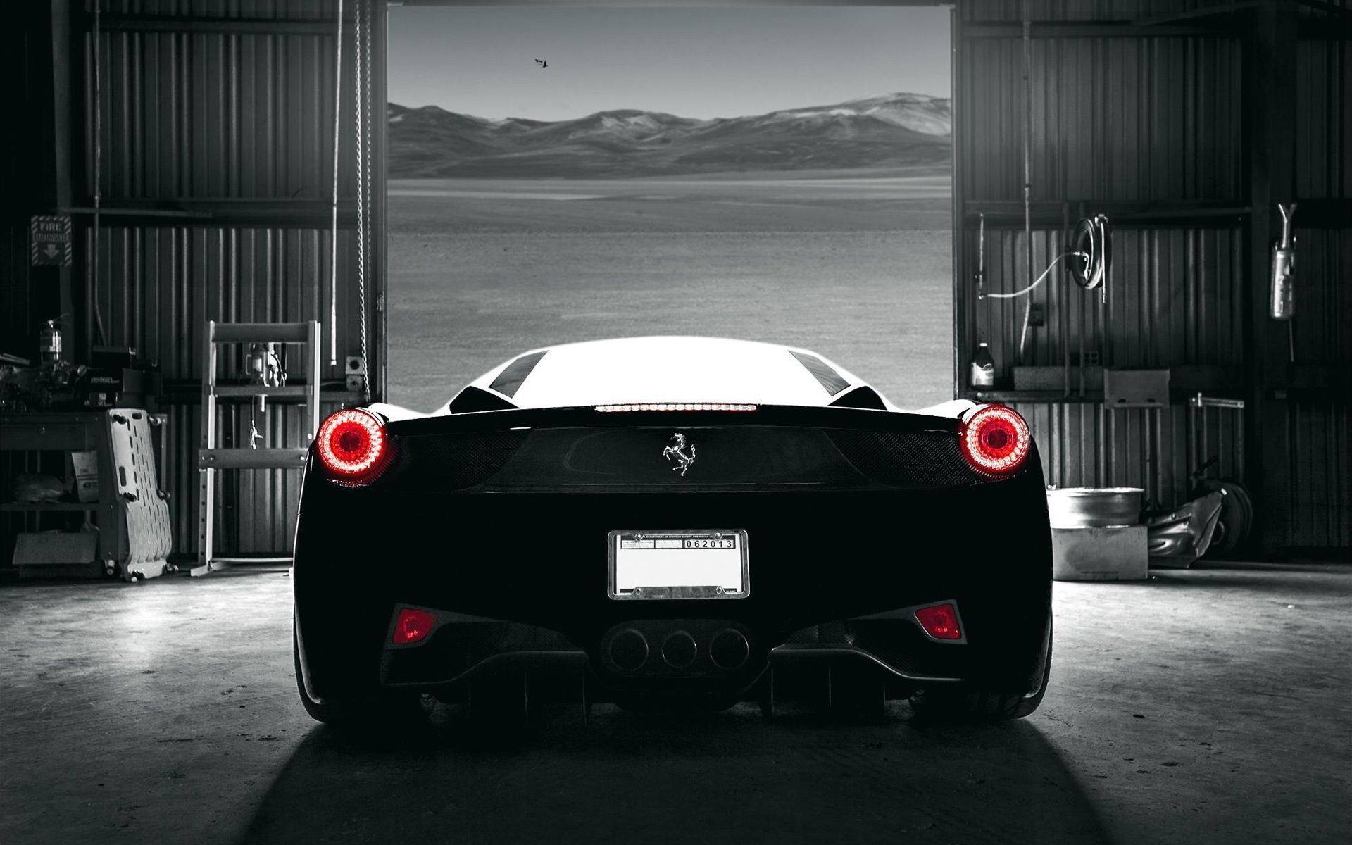 Black Ferrari Wallpapers