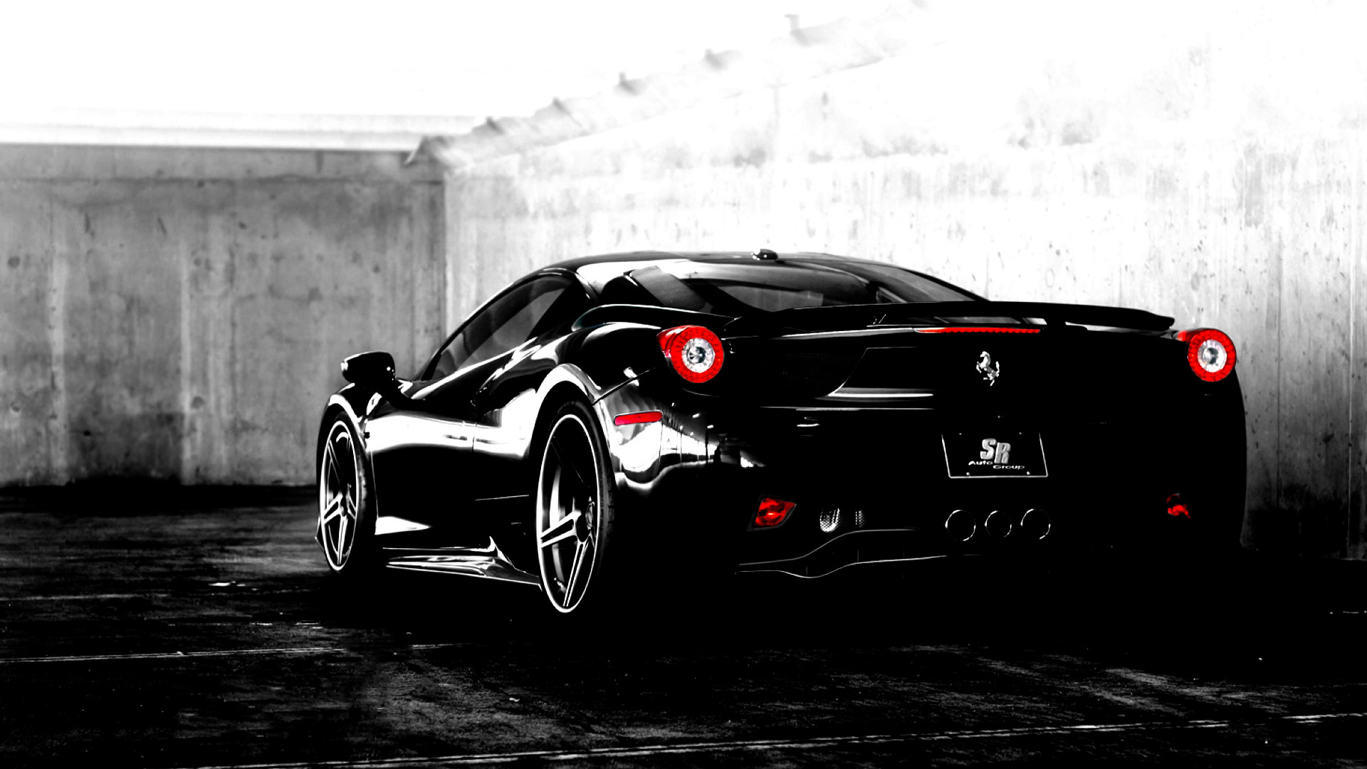 Black Ferrari Wallpapers