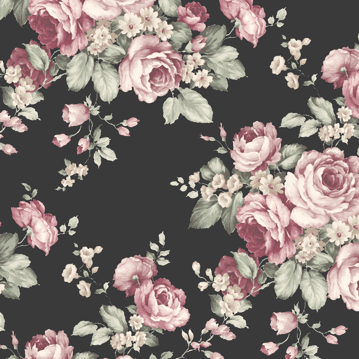 Black Floral Wallpapers