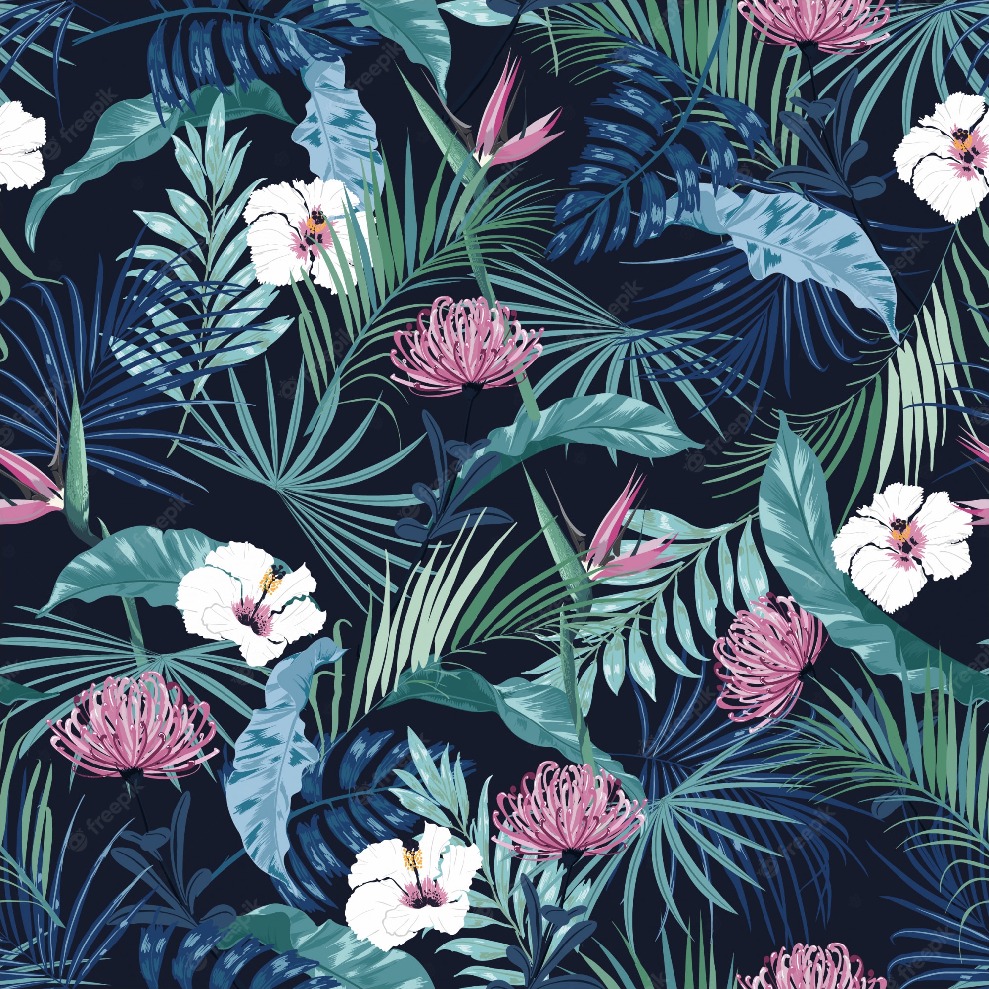 Black Floral Wallpapers