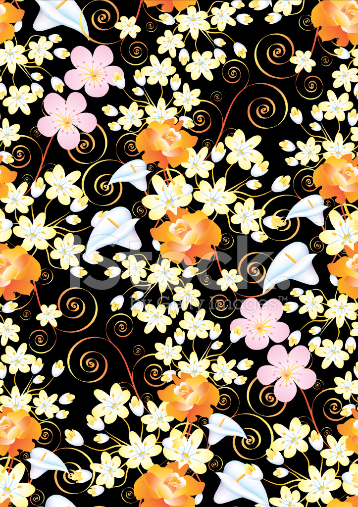 Black Floral Wallpapers