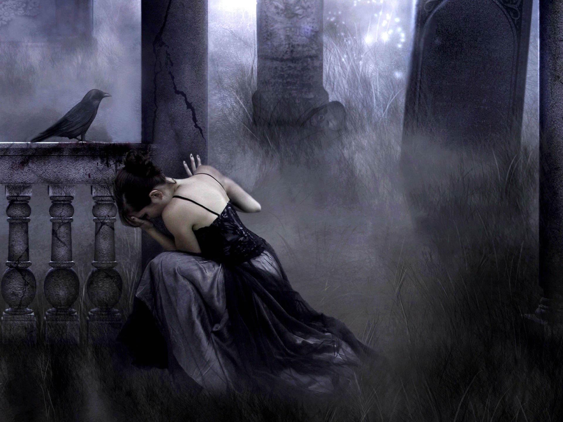 Black Gothic Art Wallpapers