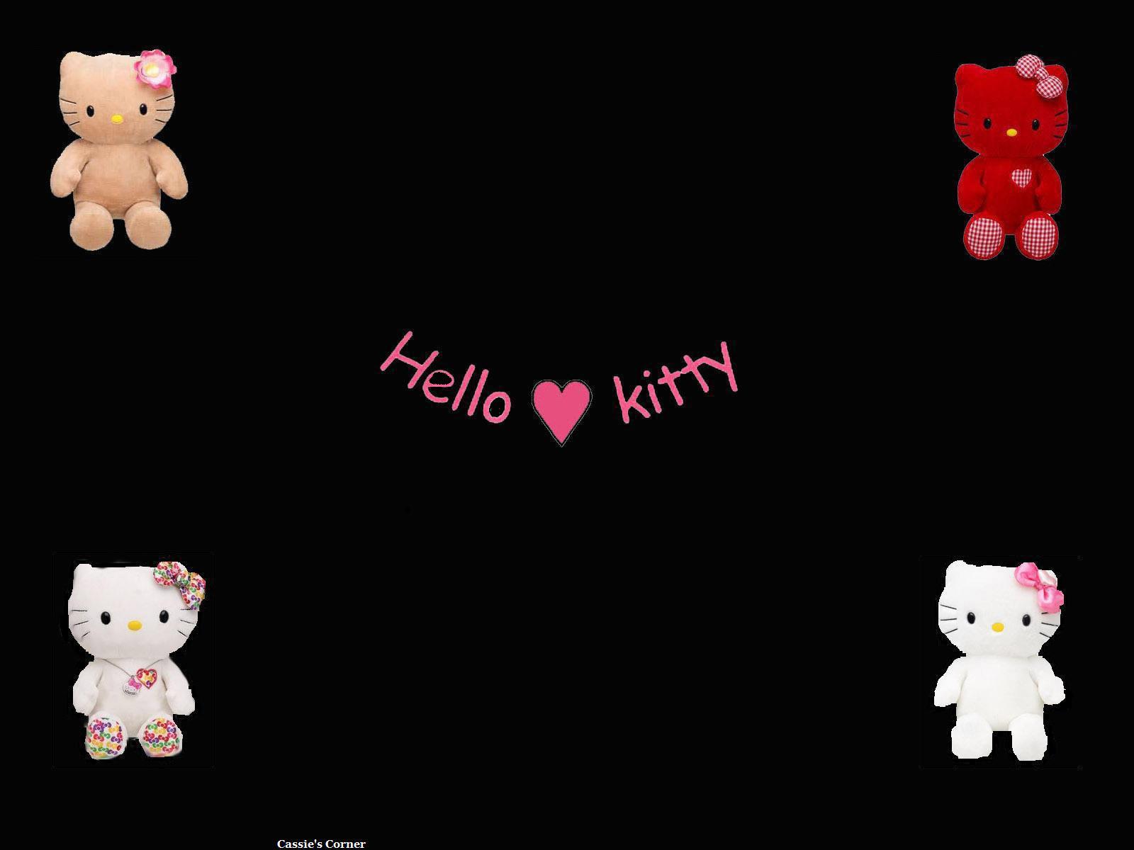 Black Hello Kitty Wallpapers