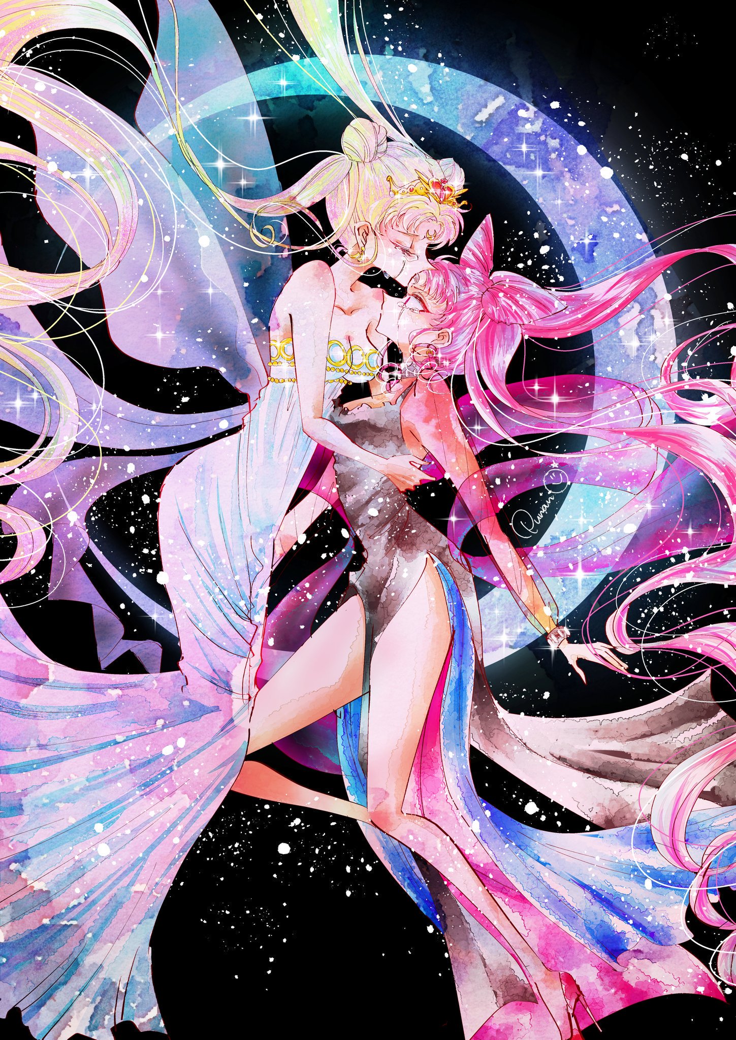 Black Lady Sailor Moon Crystal Wallpapers