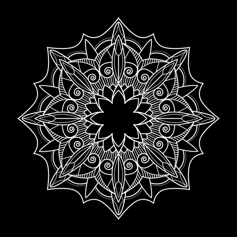 Black Mandala Wallpapers