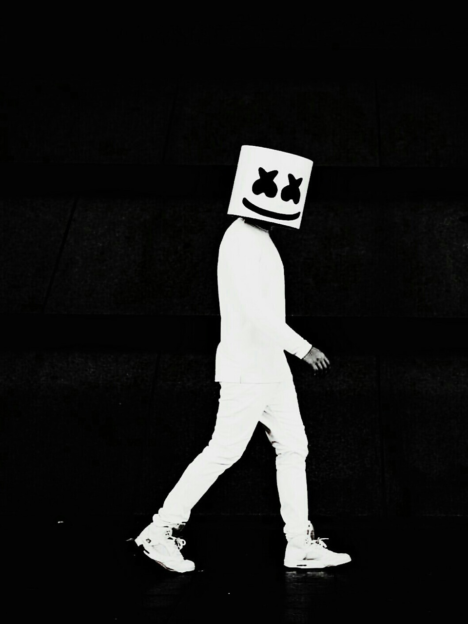 Black Marshmello Hd Wallpapers