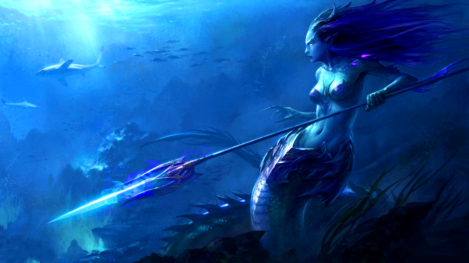 Black Mermaid Wallpapers