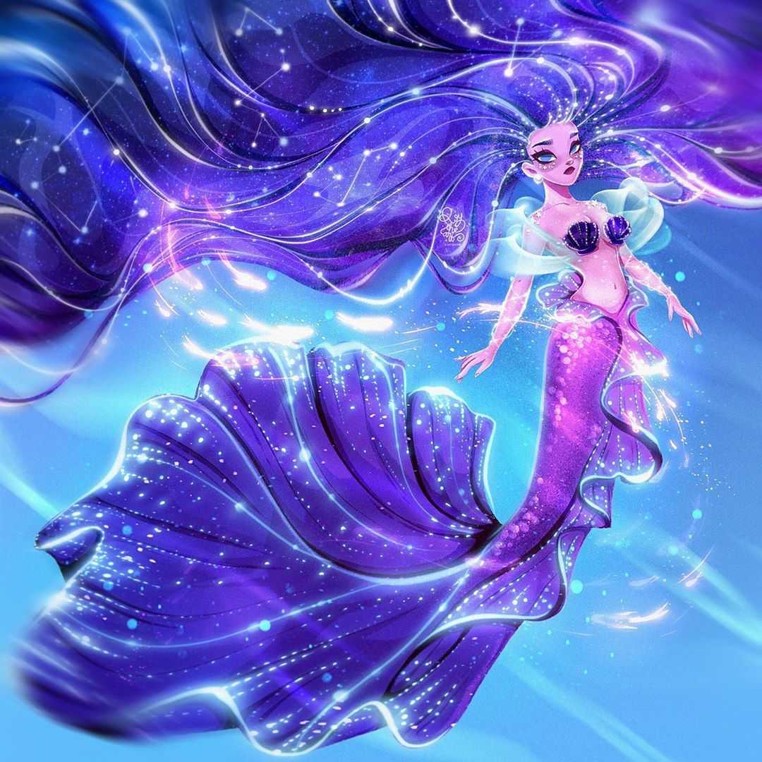 Black Mermaid Wallpapers