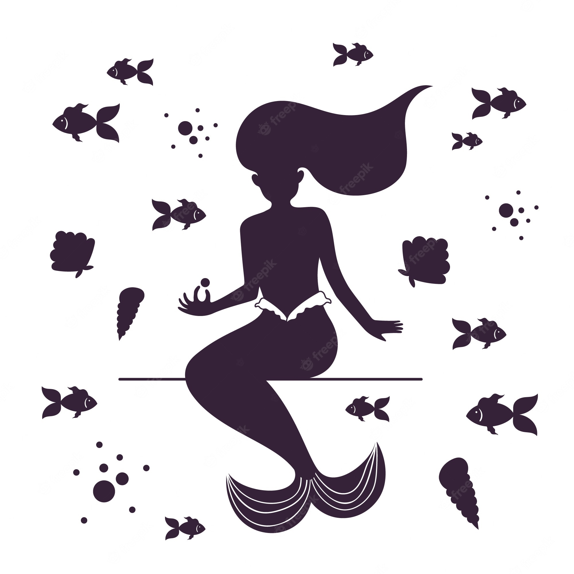 Black Mermaid Wallpapers