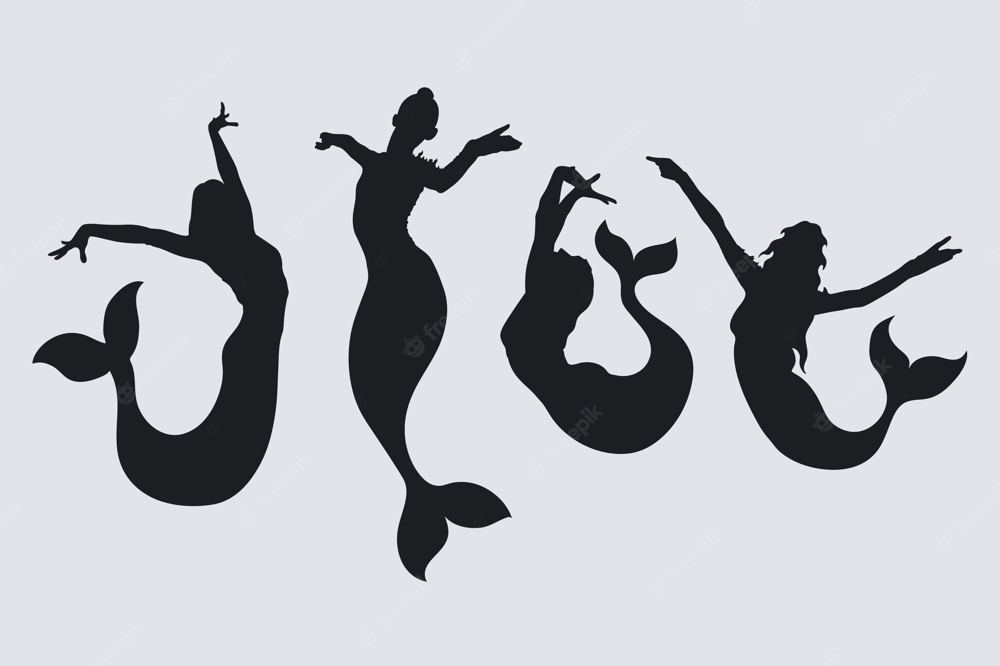 Black Mermaid Wallpapers