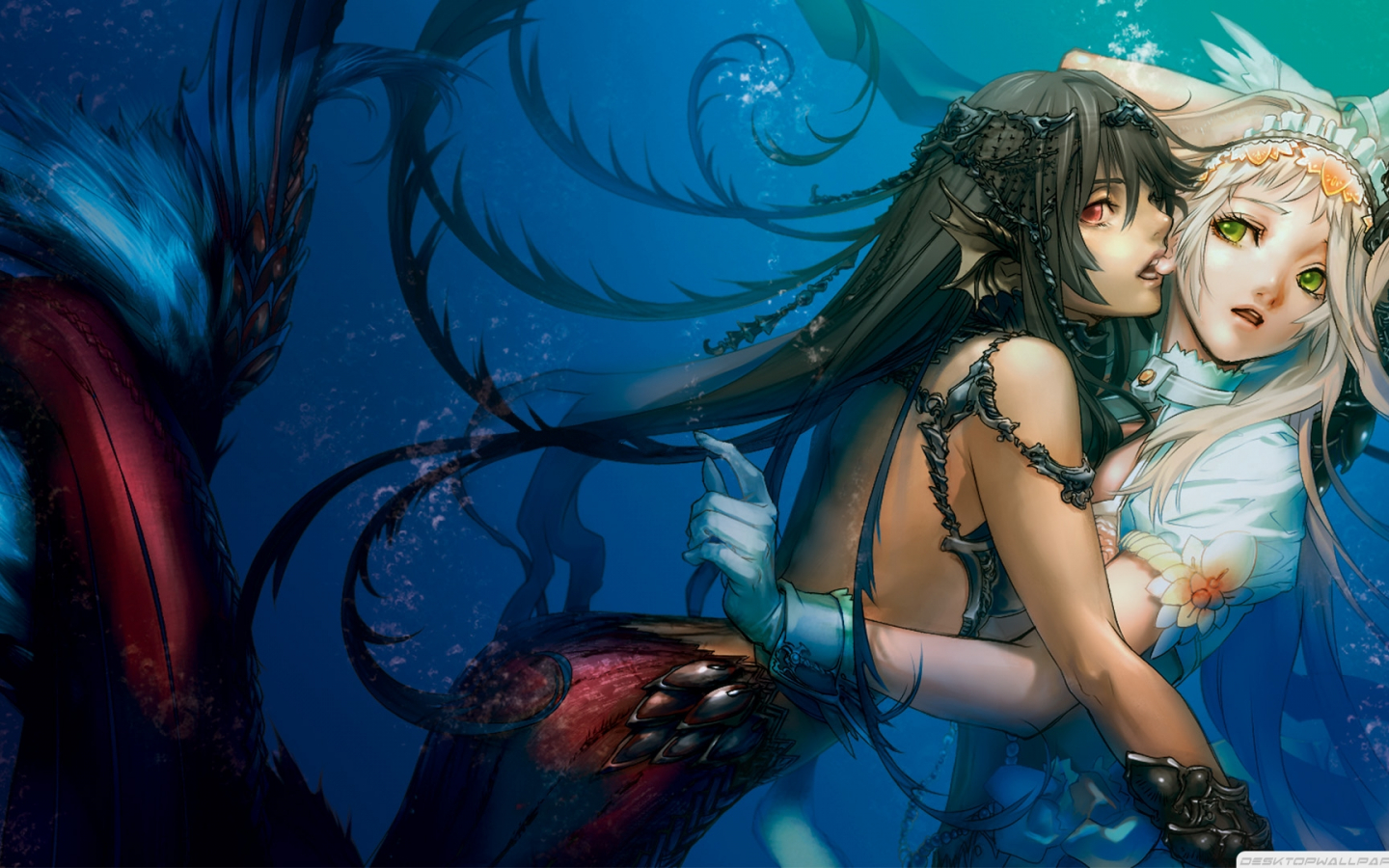 Black Mermaid Wallpapers