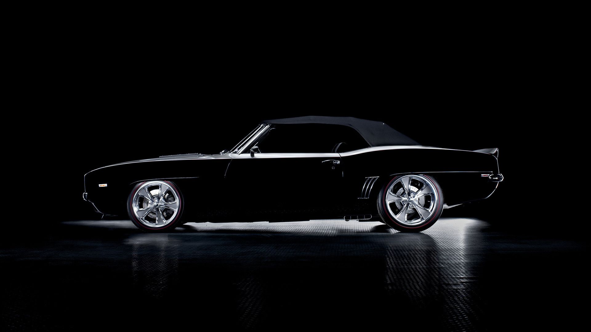 Black Muscle Car Wallpapers