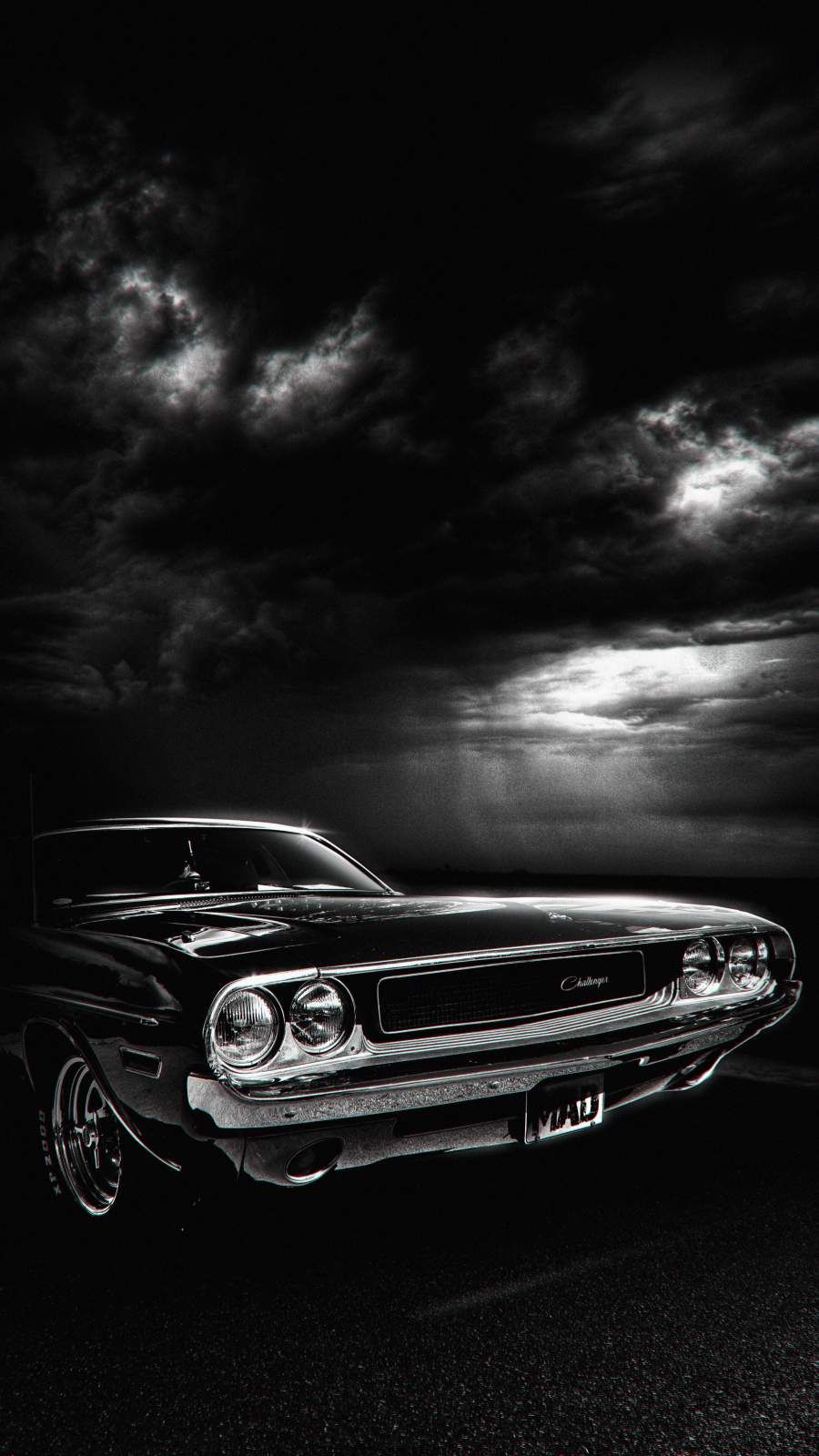 Black Muscle Car Wallpapers