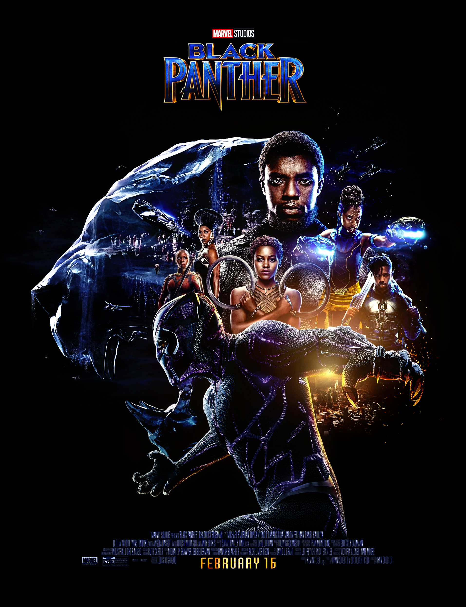 Black Panther 2018 Poster Wallpapers