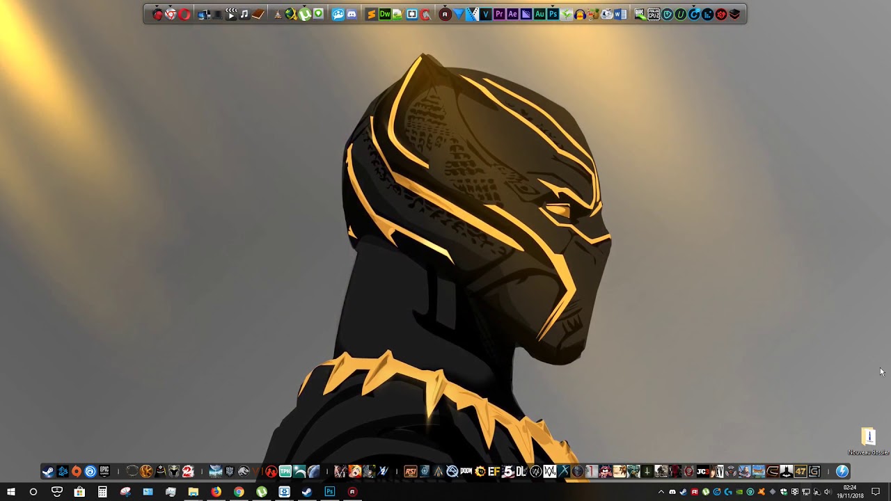 Black Panther Gold Wallpapers