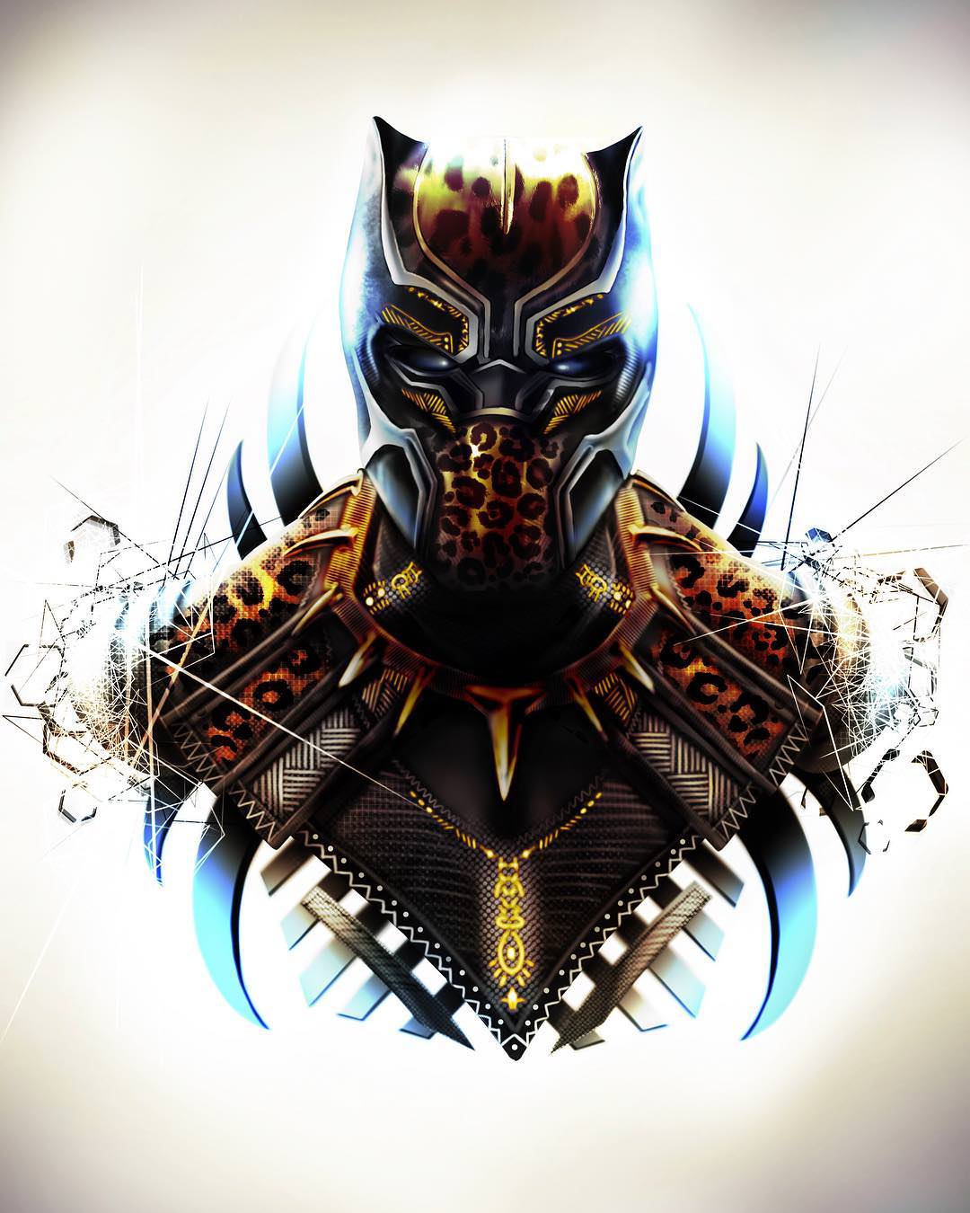 Black Panther Gold Wallpapers