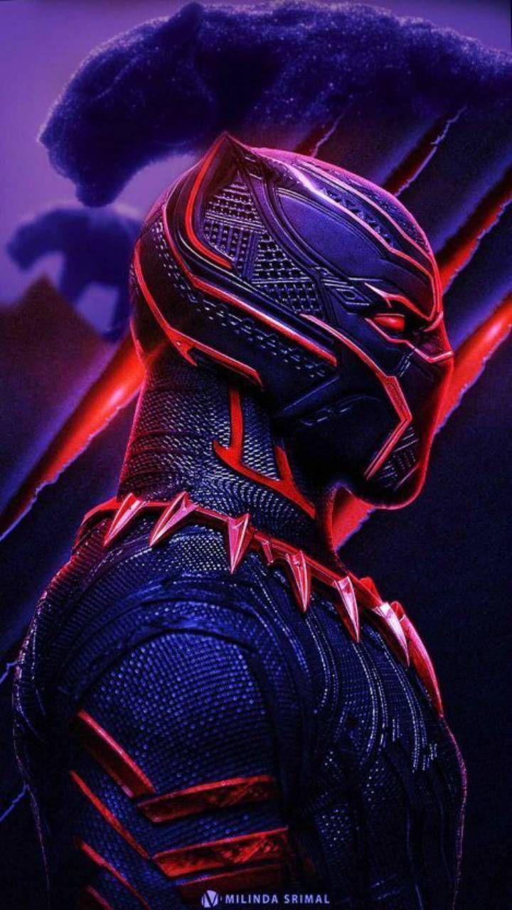 Black Panther Wakanda Forever Pose Wallpapers