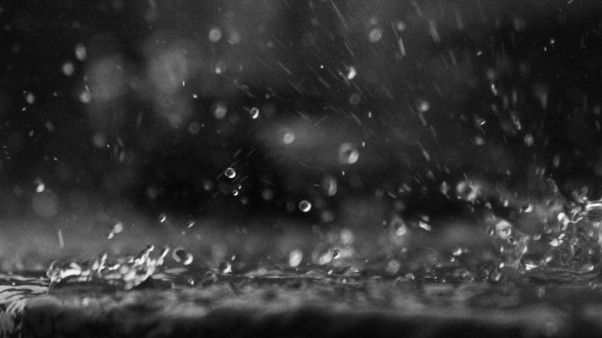 Black Raindrops Wallpapers