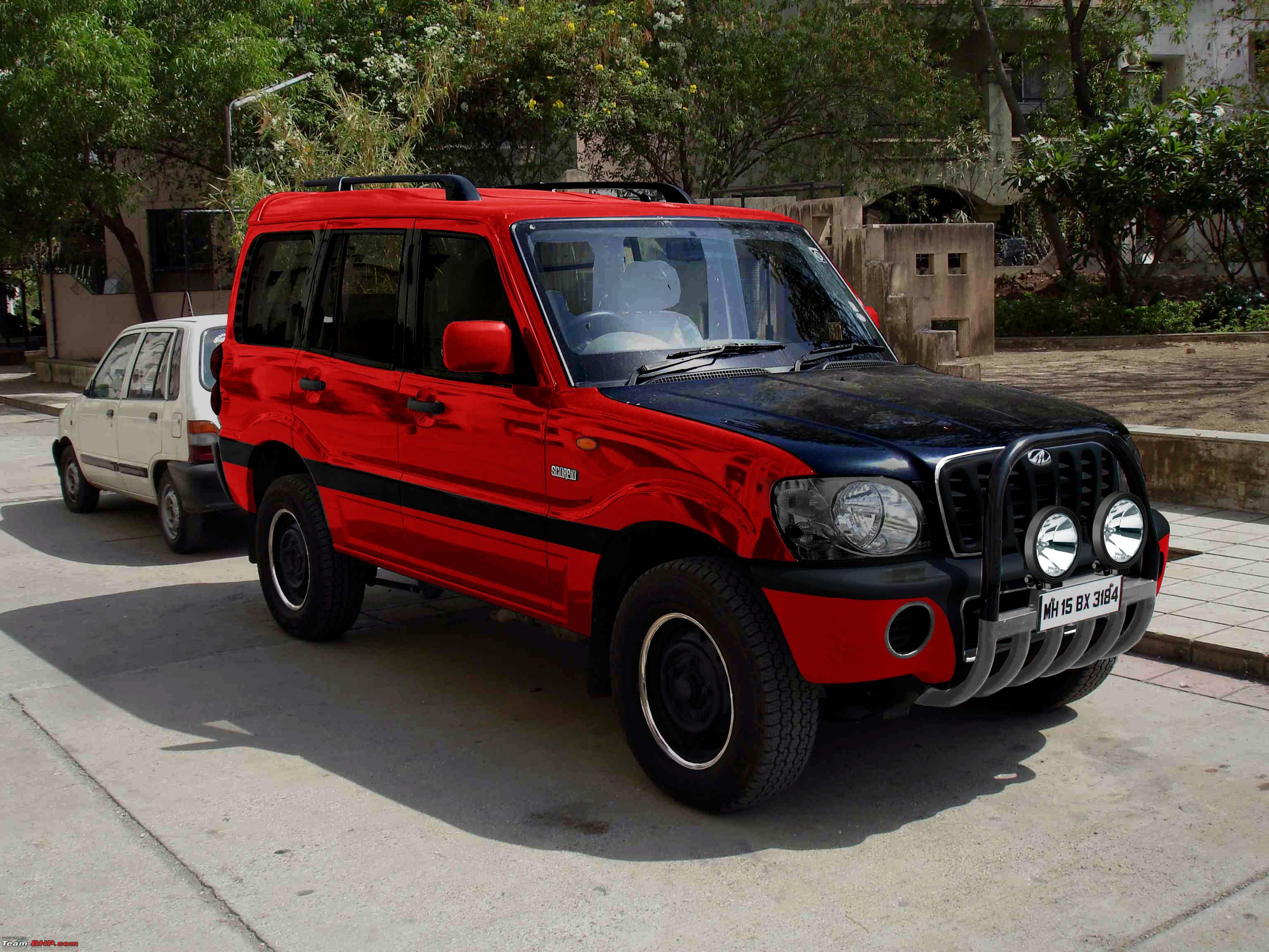 Black Scorpio Car Wallpapers