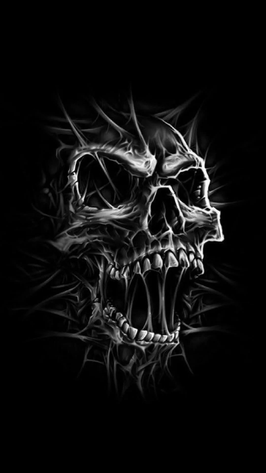 Black Skull Iphone Wallpapers