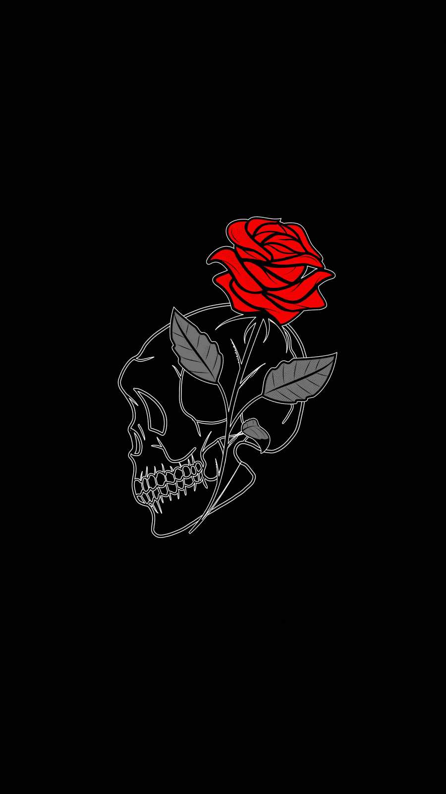 Black Skull Iphone Wallpapers