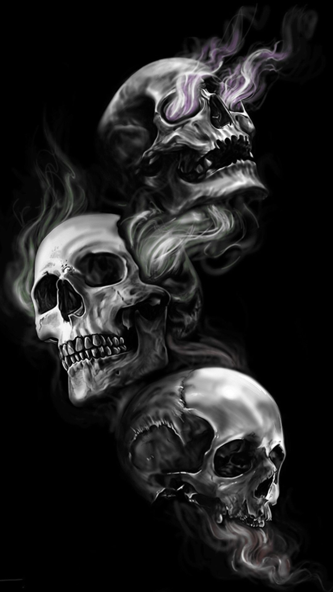 Black Skull Iphone Wallpapers