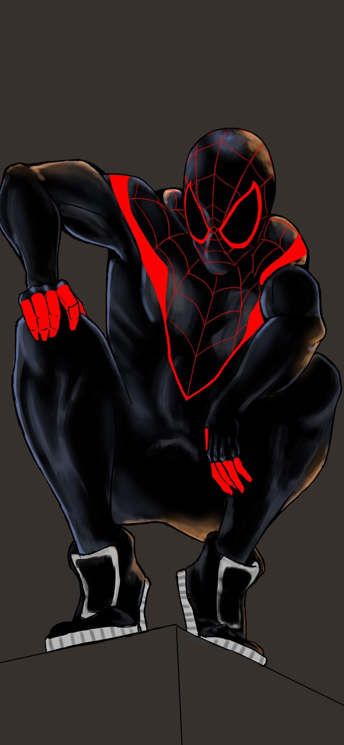 Black Spiderman Iphone Wallpapers