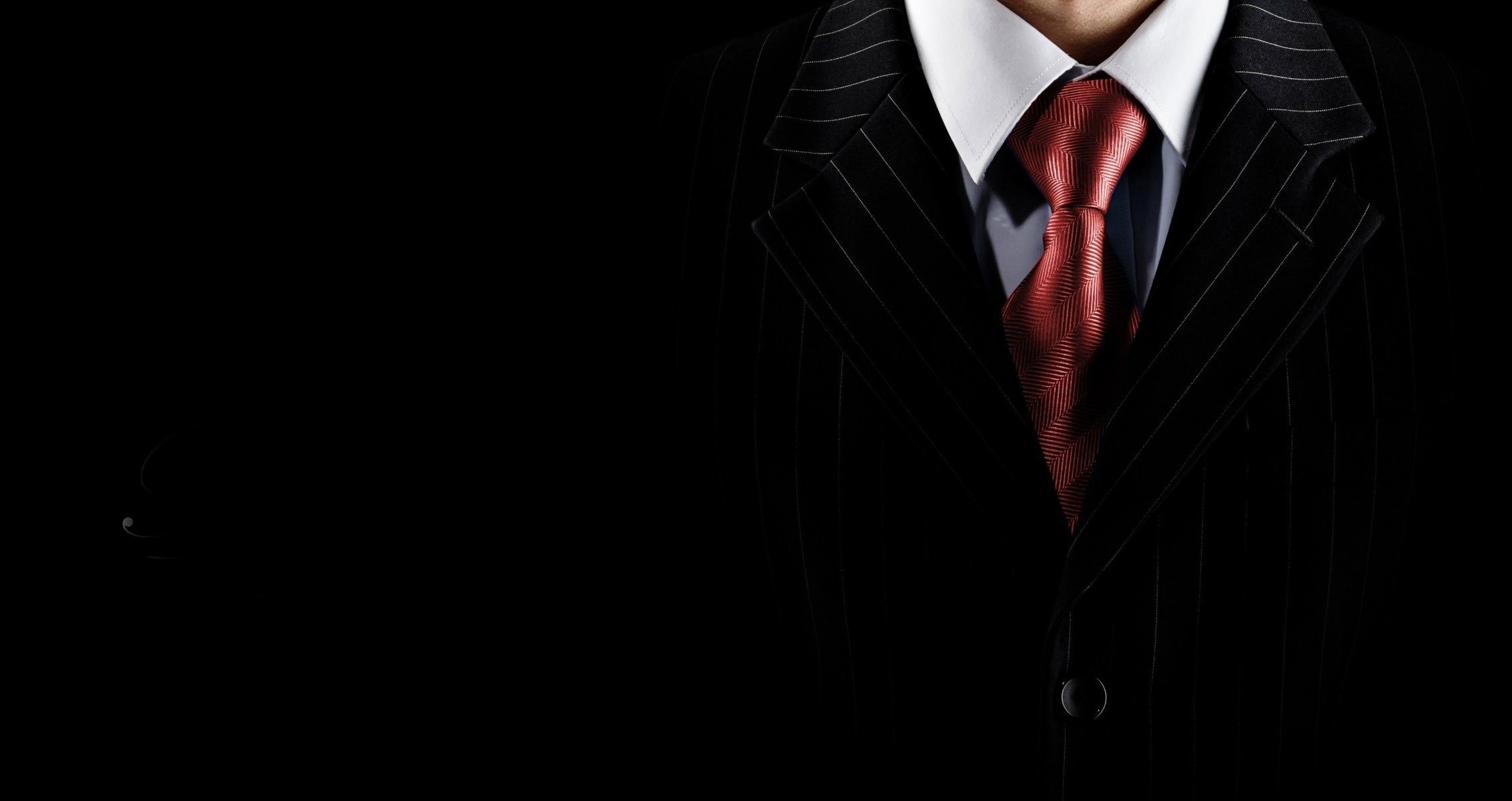 Black Suits With Red Tie Wallpapers