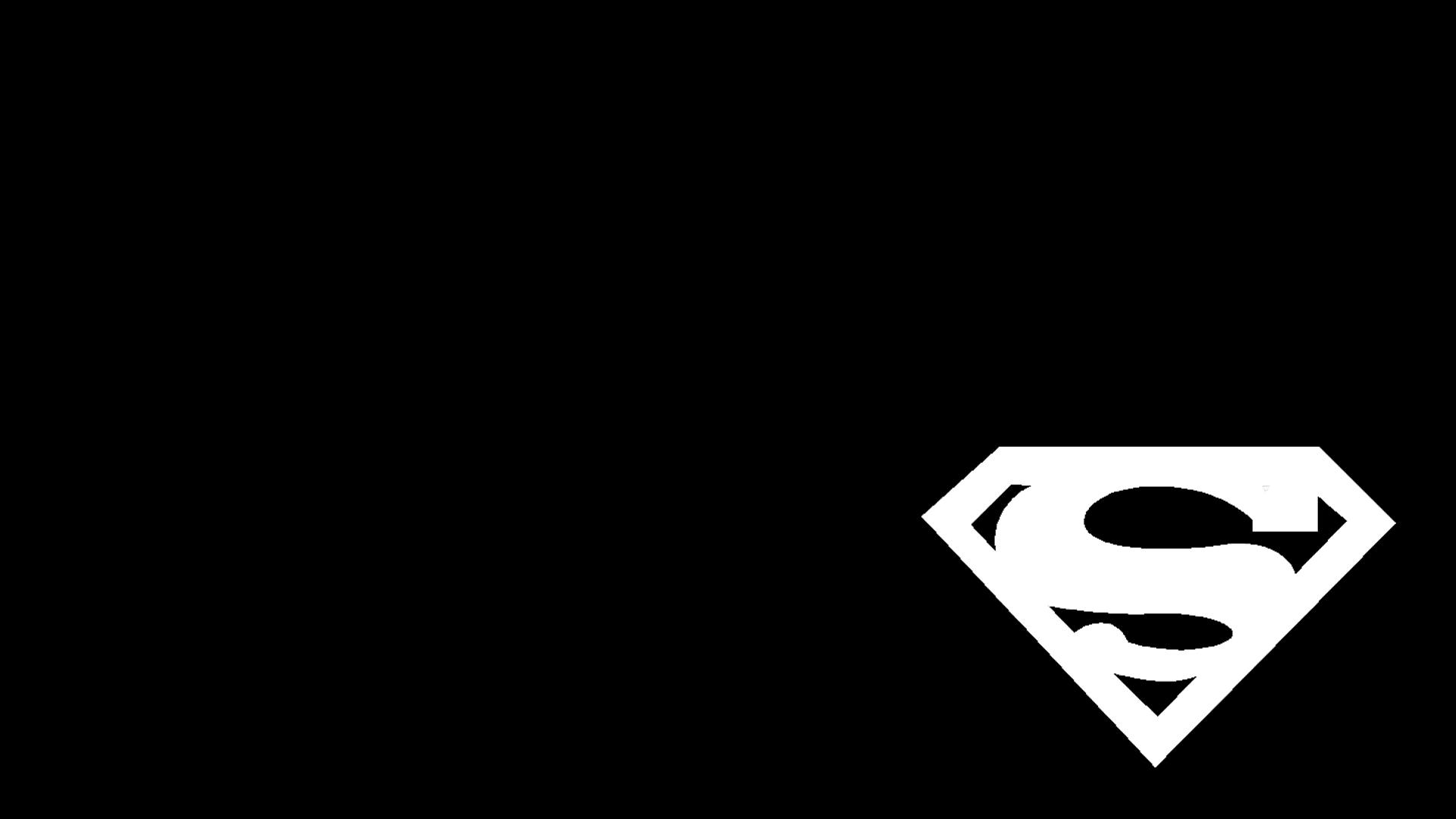 Black Superman Logo Wallpapers