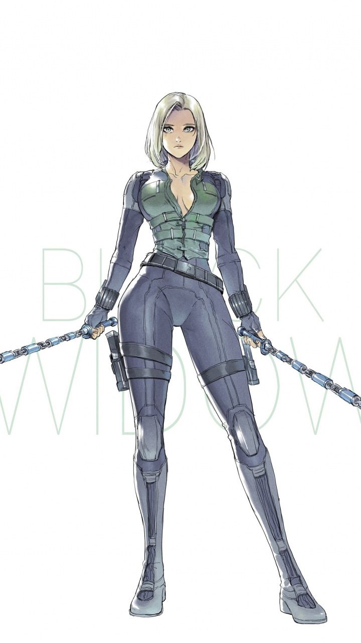 Black Widow Anime Wallpapers