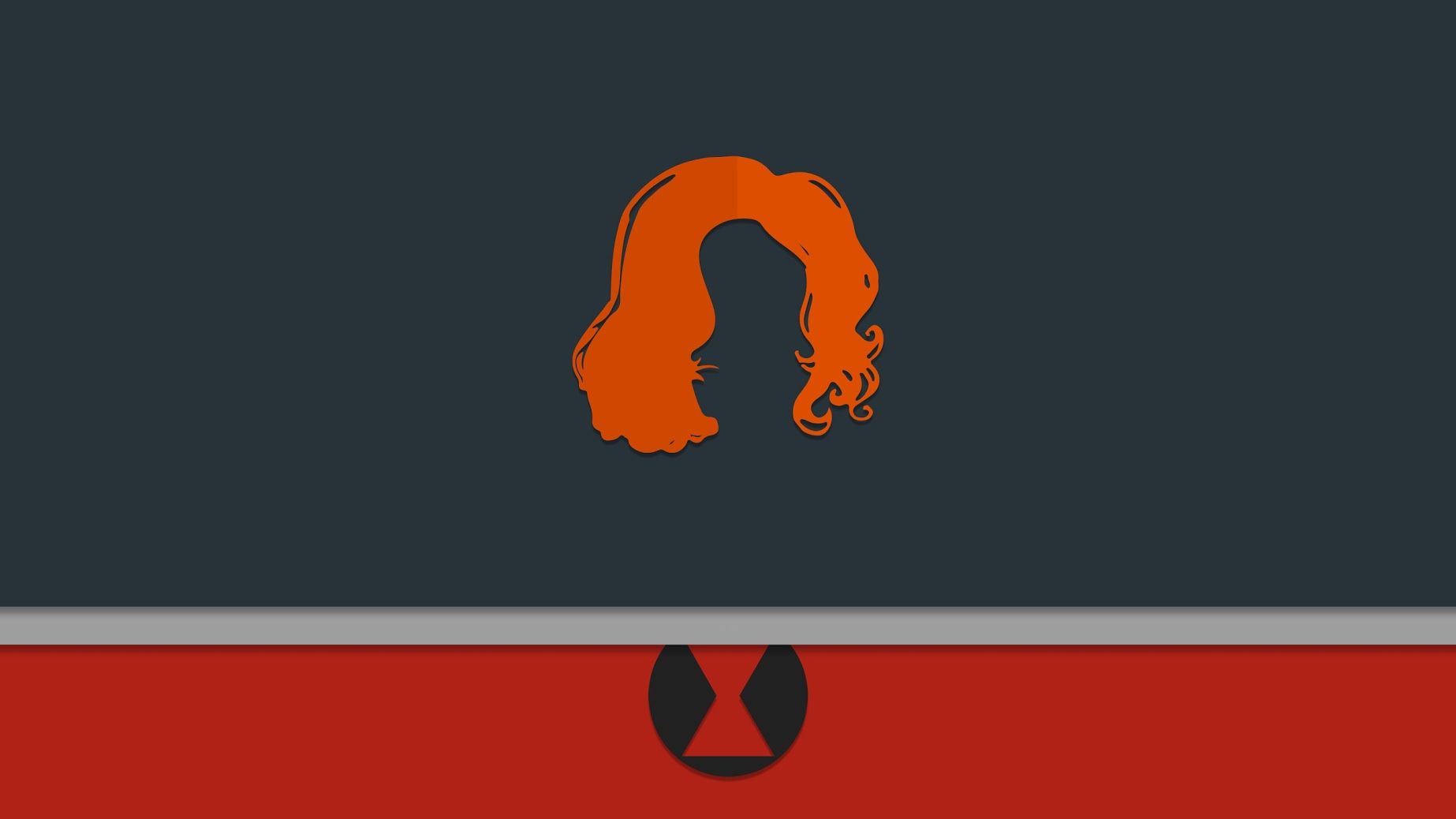 Black Widow Minimalist Wallpapers