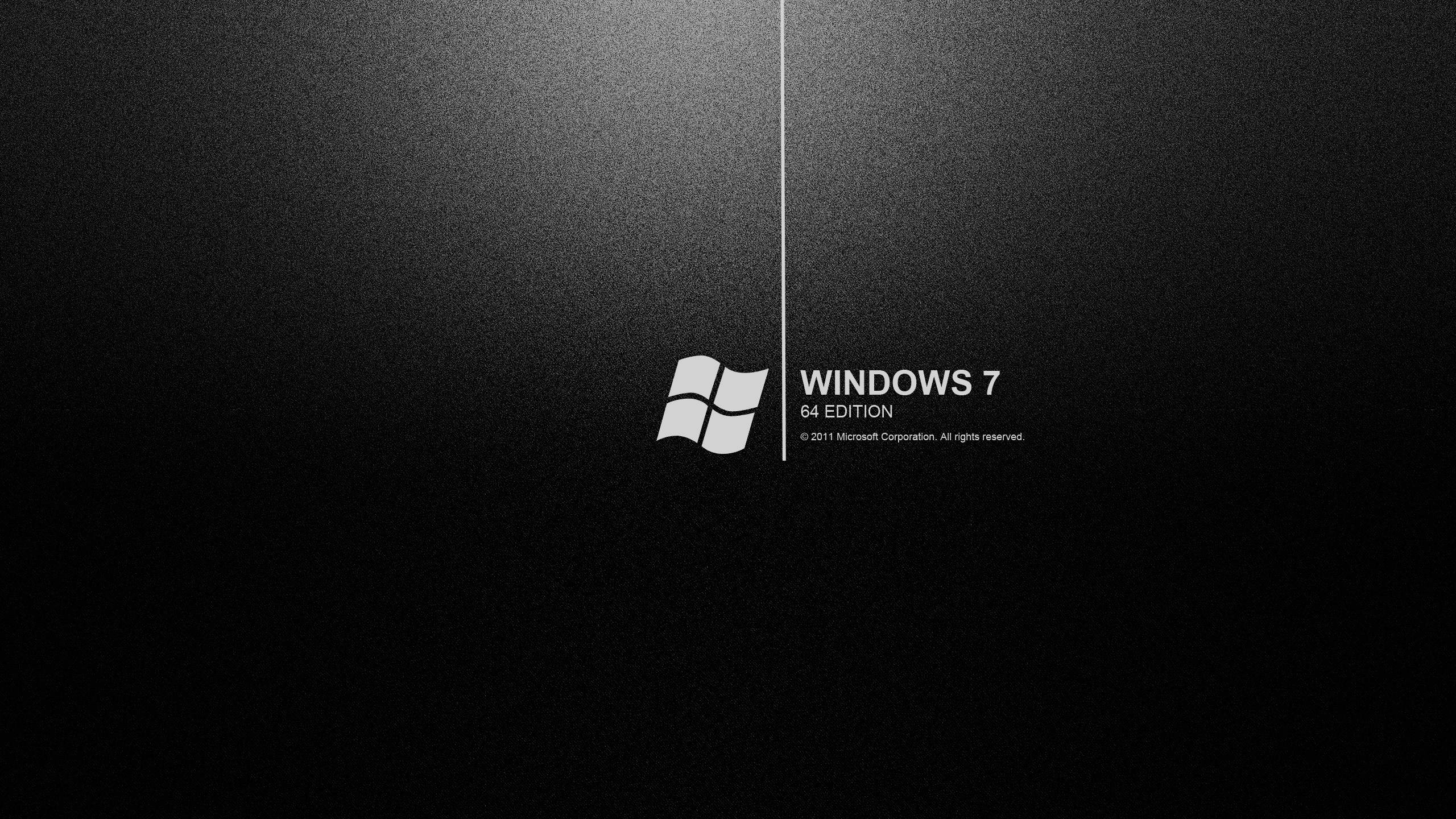 Black Windows 7 Wallpapers