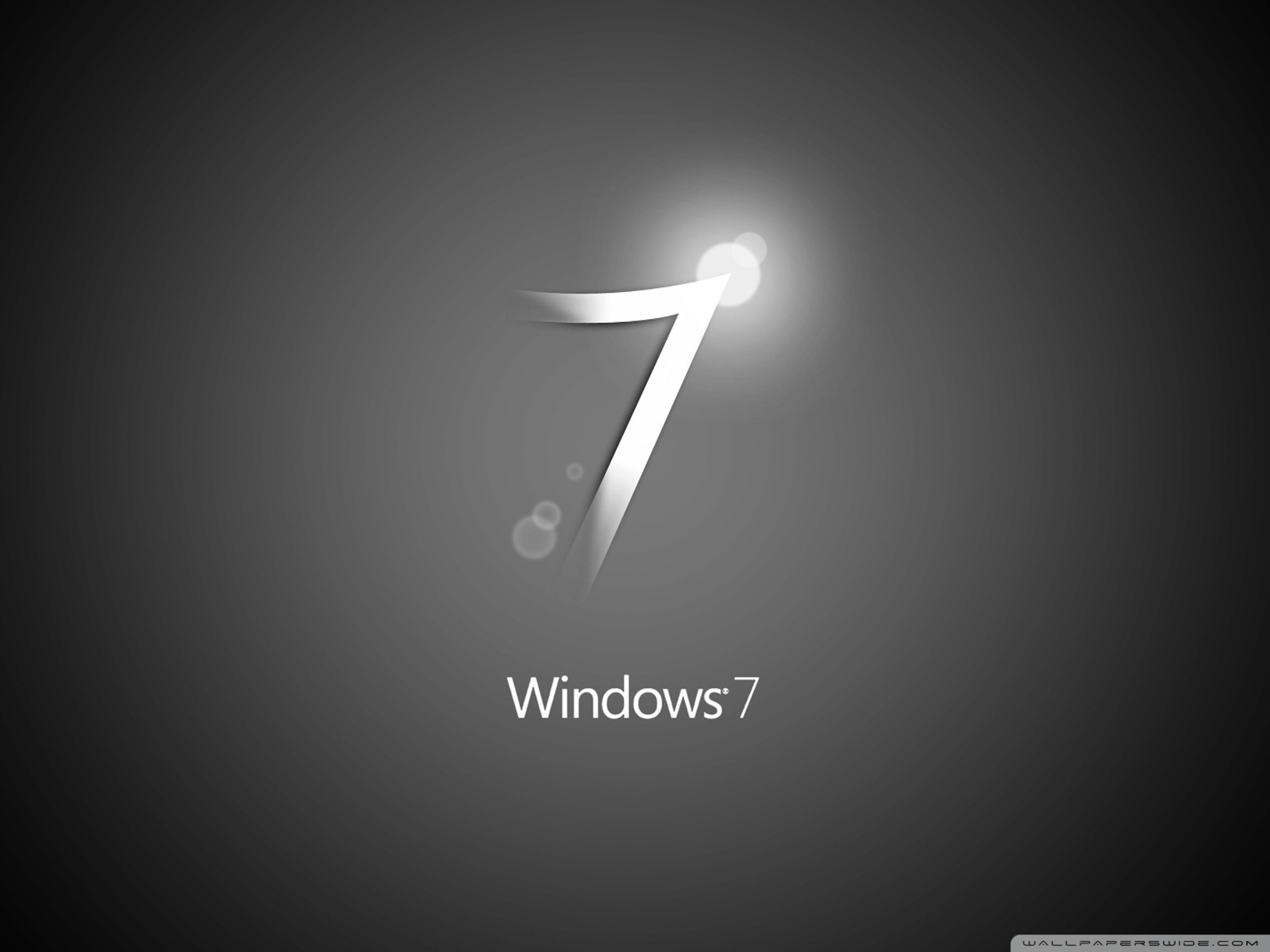 Black Windows 7 Wallpapers