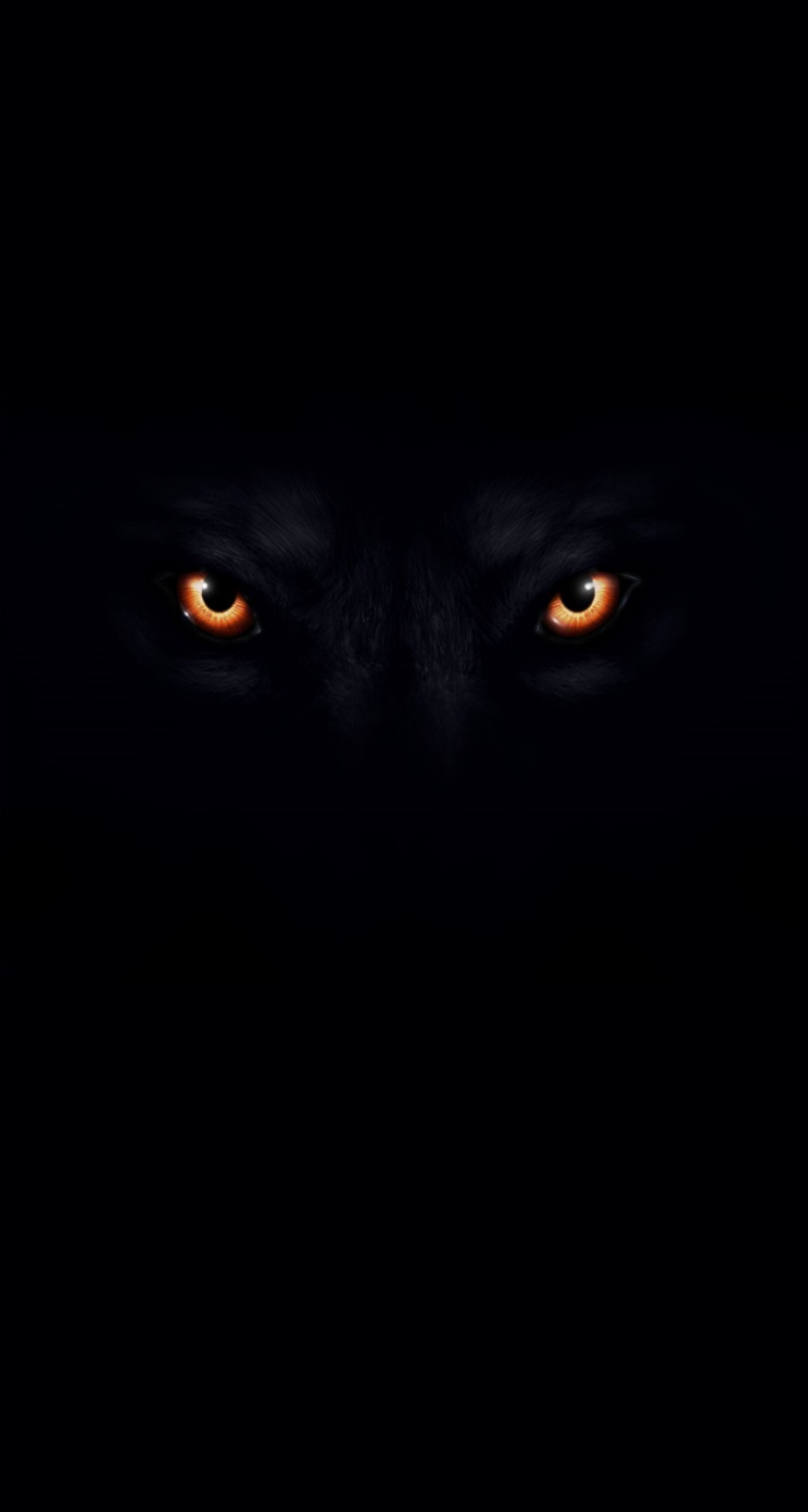 Black Wolf Red Eyes Wallpapers