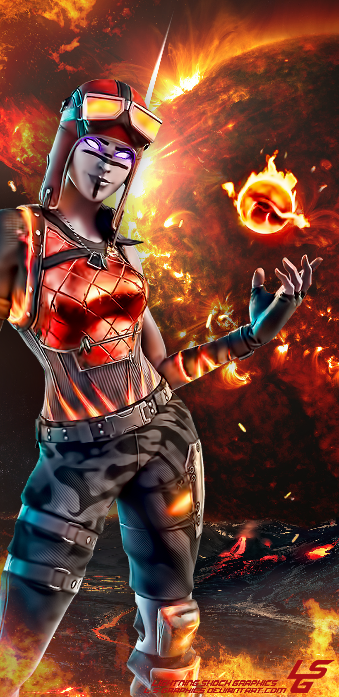 Blaze Fortnite Thumbnail Wallpapers