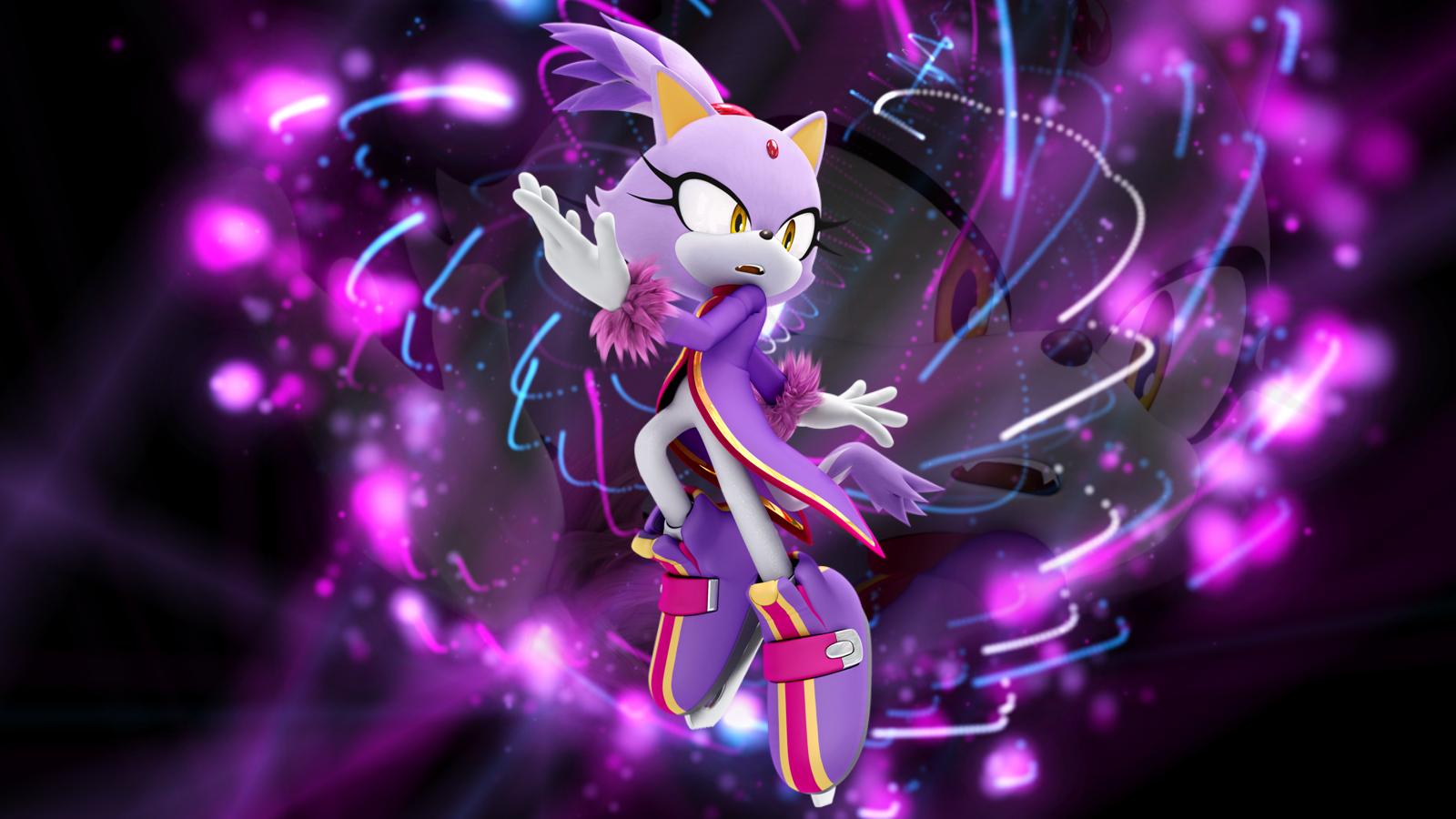 Blaze The Cat Wallpapers