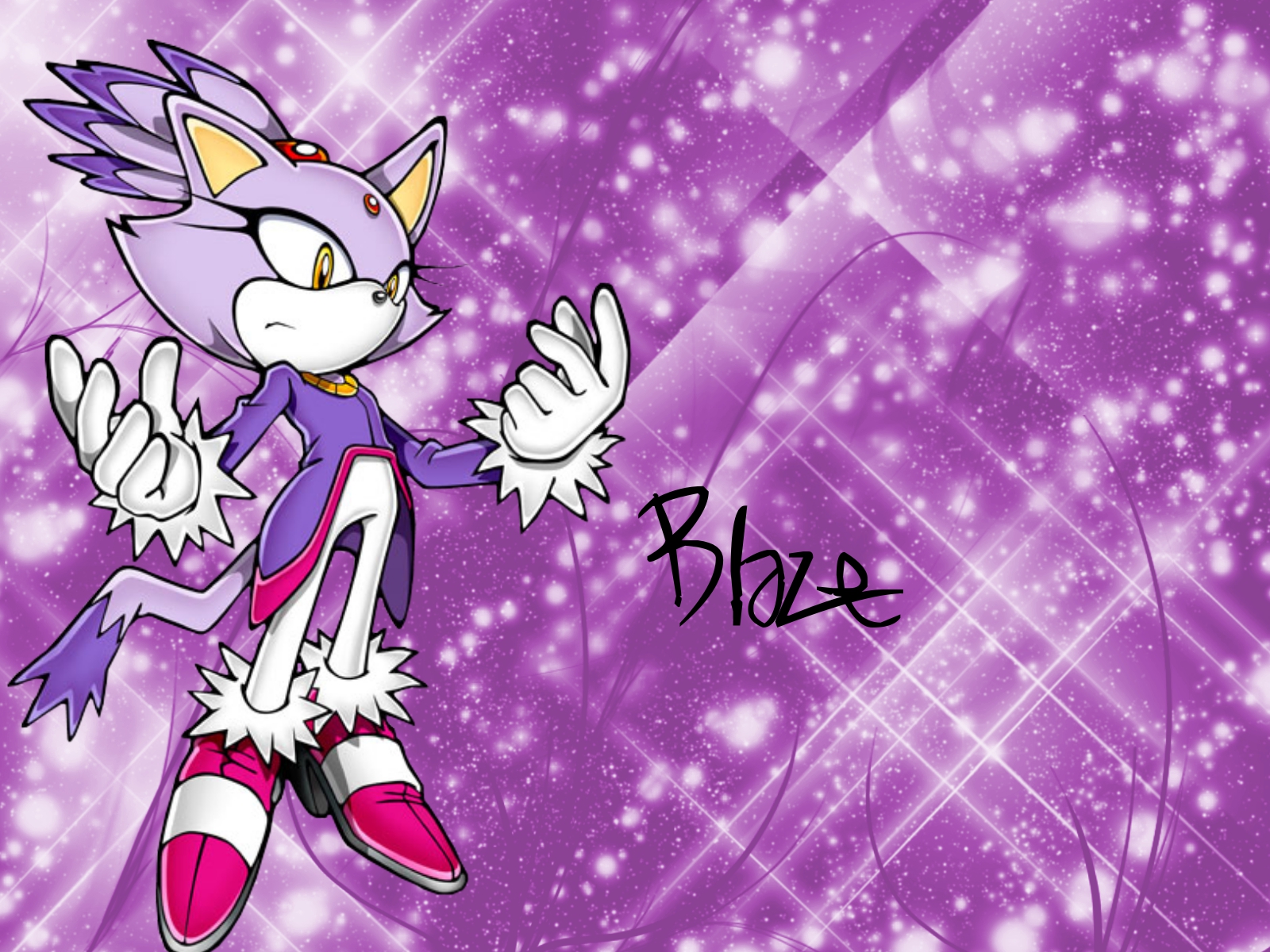 Blaze The Cat Wallpapers