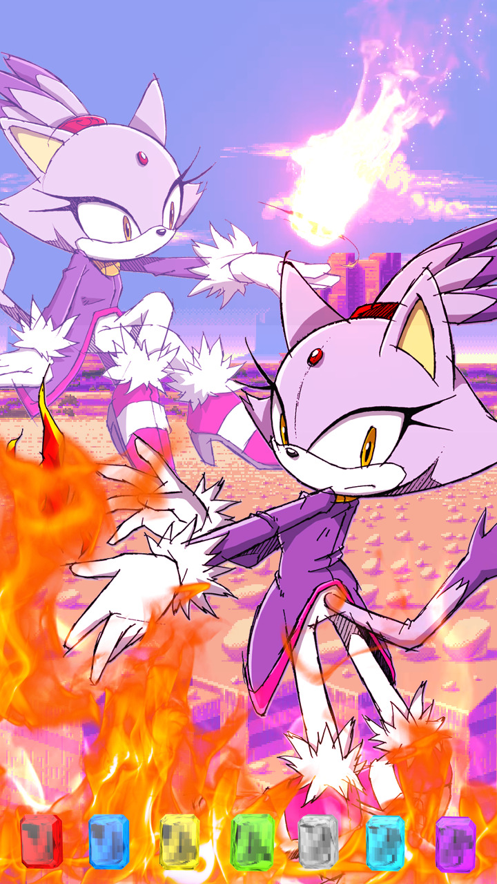 Blaze The Cat Wallpapers