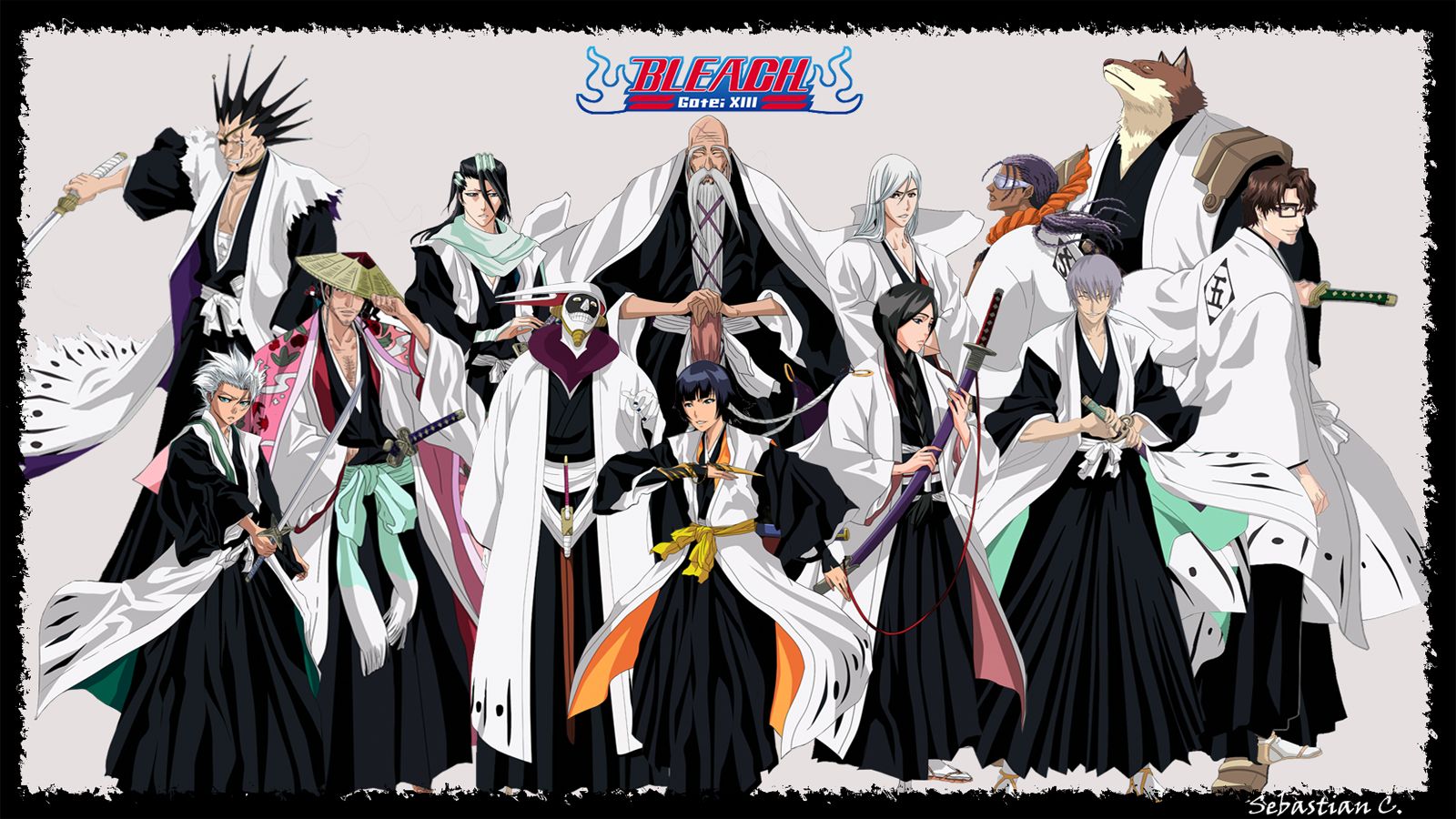 Bleach Captains Wallpapers