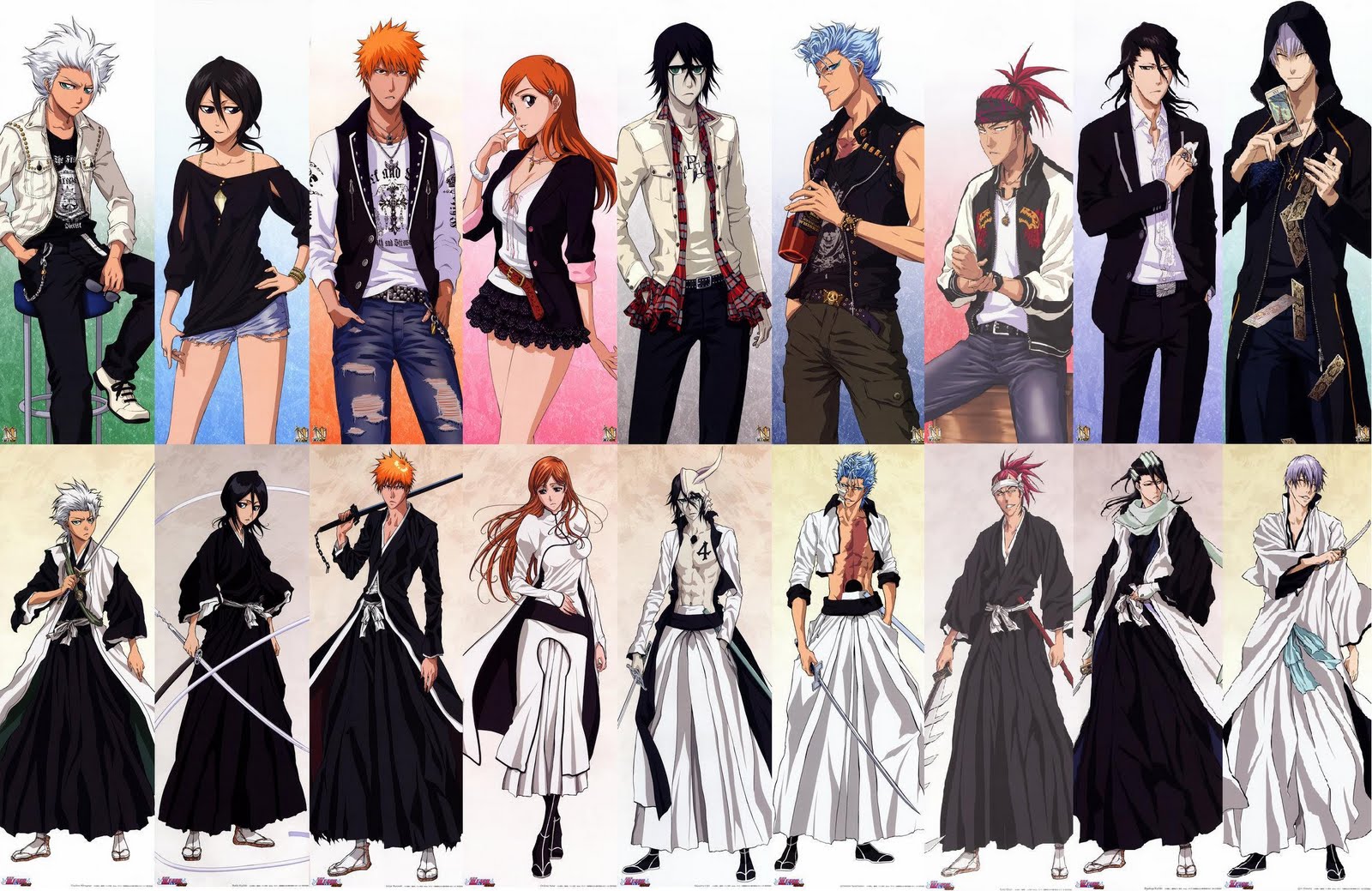 Bleach Captains Wallpapers