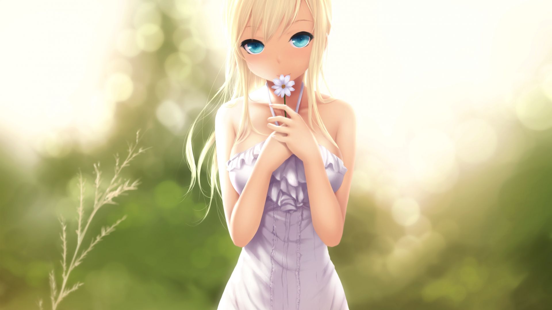 Blond Anime Girl Wallpapers