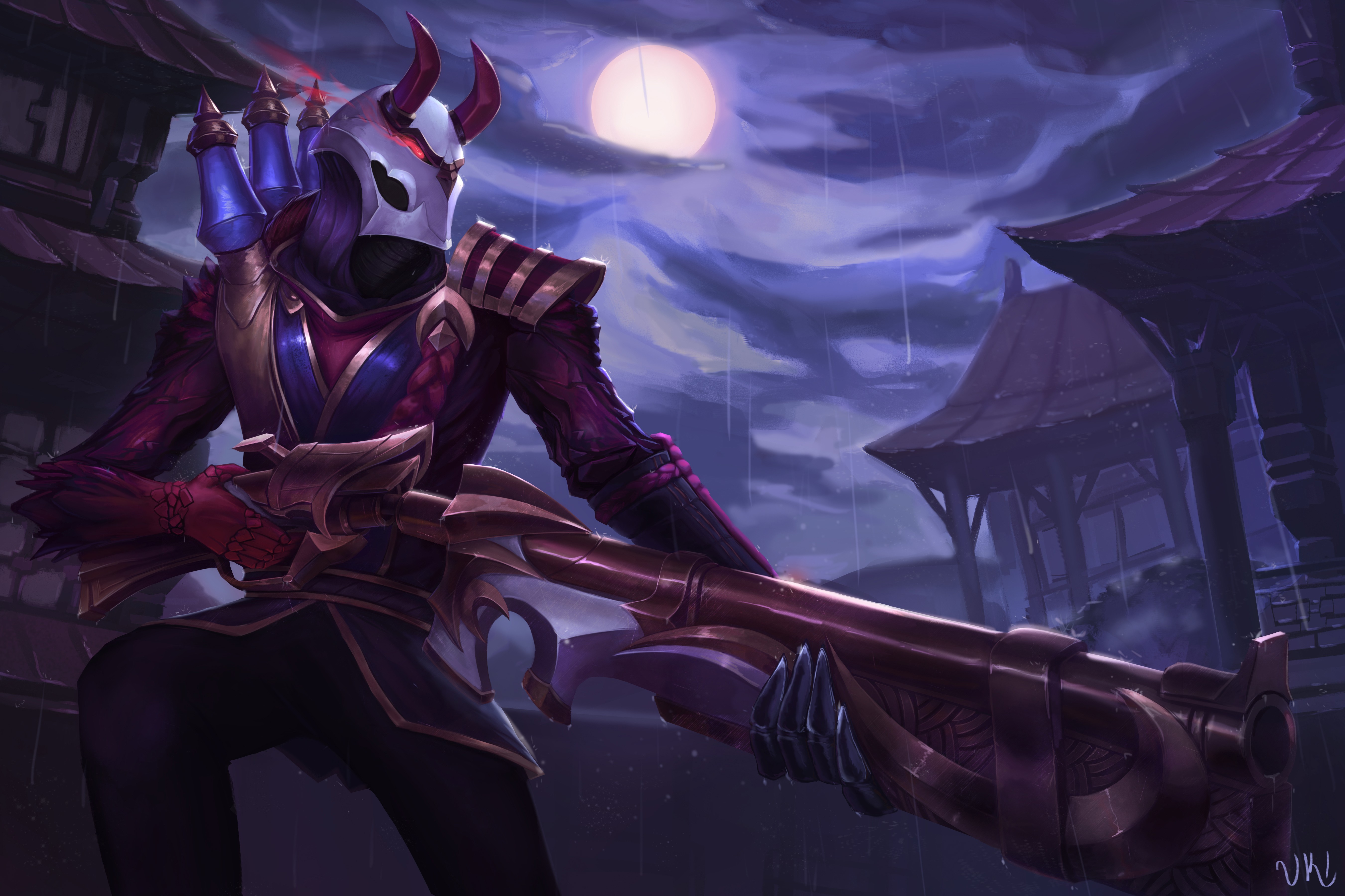 Blood Moon Jhin Wallpapers